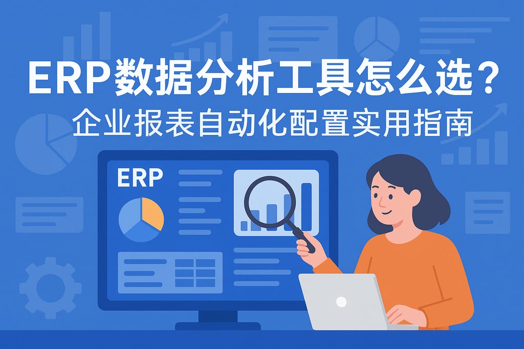 ERP数据分析工具怎么选？企业报表自动化配置实用指南