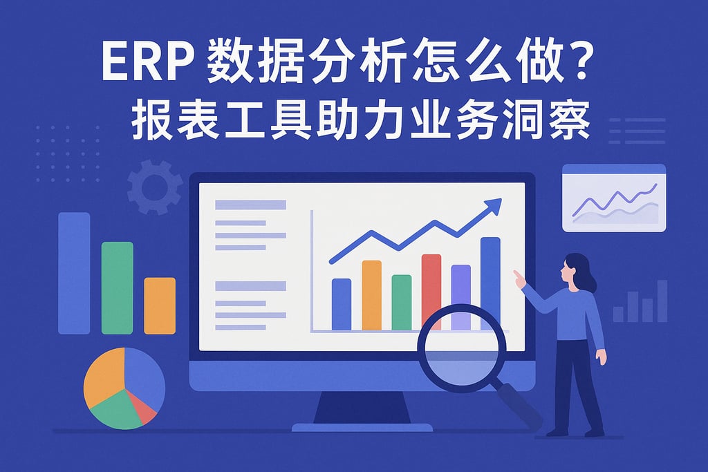 ERP数据分析怎么做？报表工具助力业务洞察