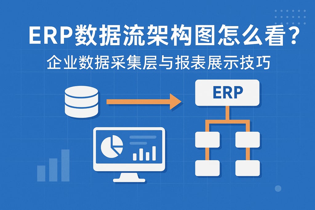 ERP数据流架构图怎么看？企业数据采集层与报表展示技巧