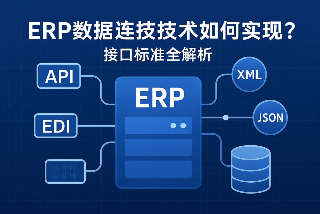 ERP数据连接技术如何实现？接口标准全解析