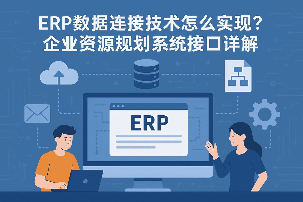 ERP数据连接技术怎么实现？企业资源规划系统接口详解