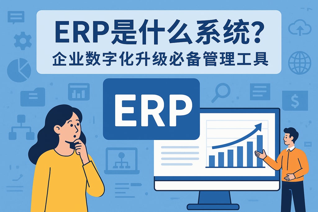 ERP是什么系统？企业数字化升级必备管理工具
