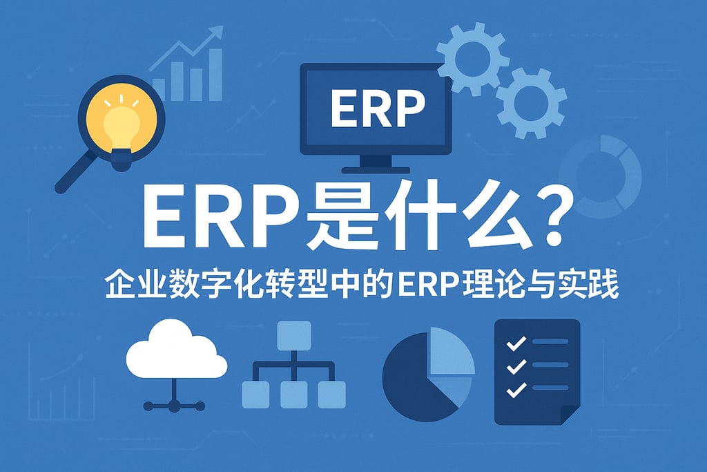 ERP是什么？企业数字化转型中的ERP理论与实践