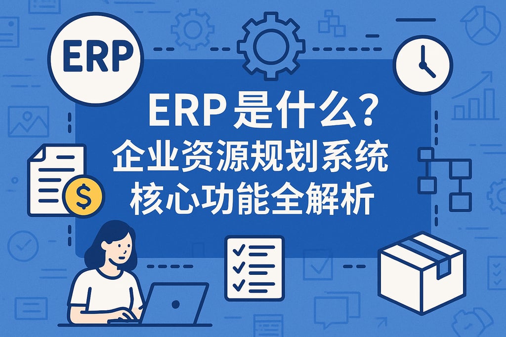 ERP是什么？企业资源规划系统核心功能全解析