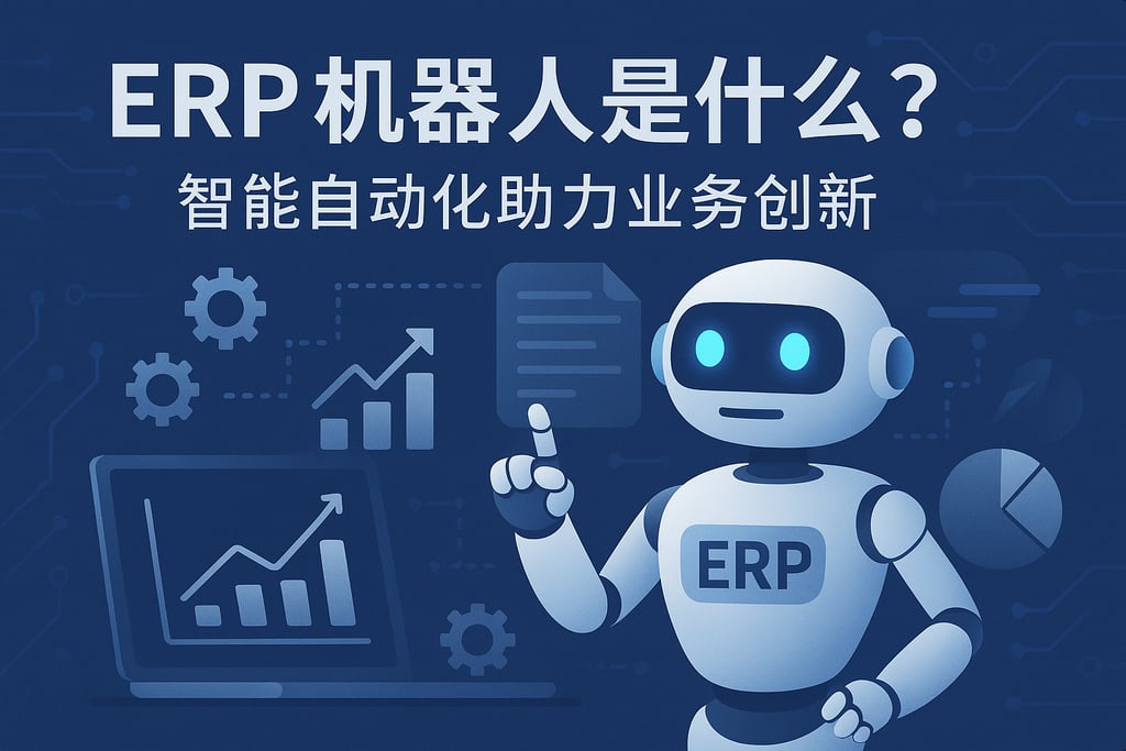 ERP机器人是什么？智能自动化助力业务创新