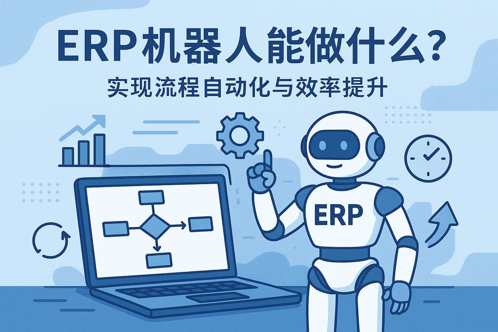 ERP机器人能做什么？实现流程自动化与效率提升