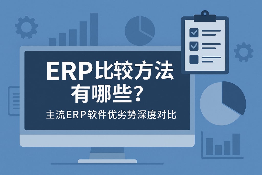 ERP比较方法有哪些？主流ERP软件优劣势深度对比
