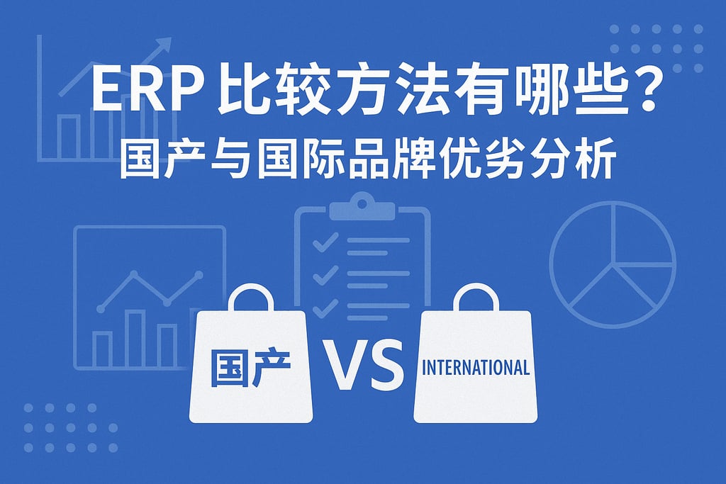 ERP比较方法有哪些？国产与国际品牌优劣分析