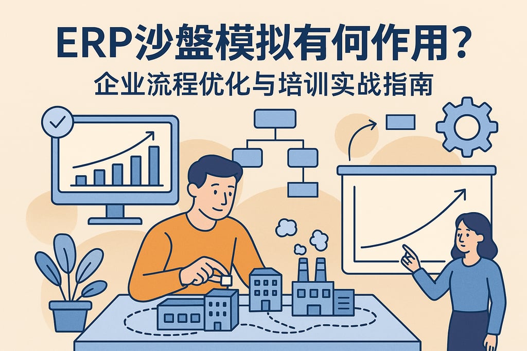 ERP沙盘模拟有何作用？企业流程优化与培训实战指南