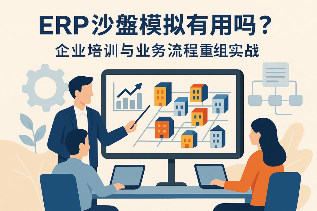 ERP沙盘模拟有用吗？企业培训与业务流程重组实战