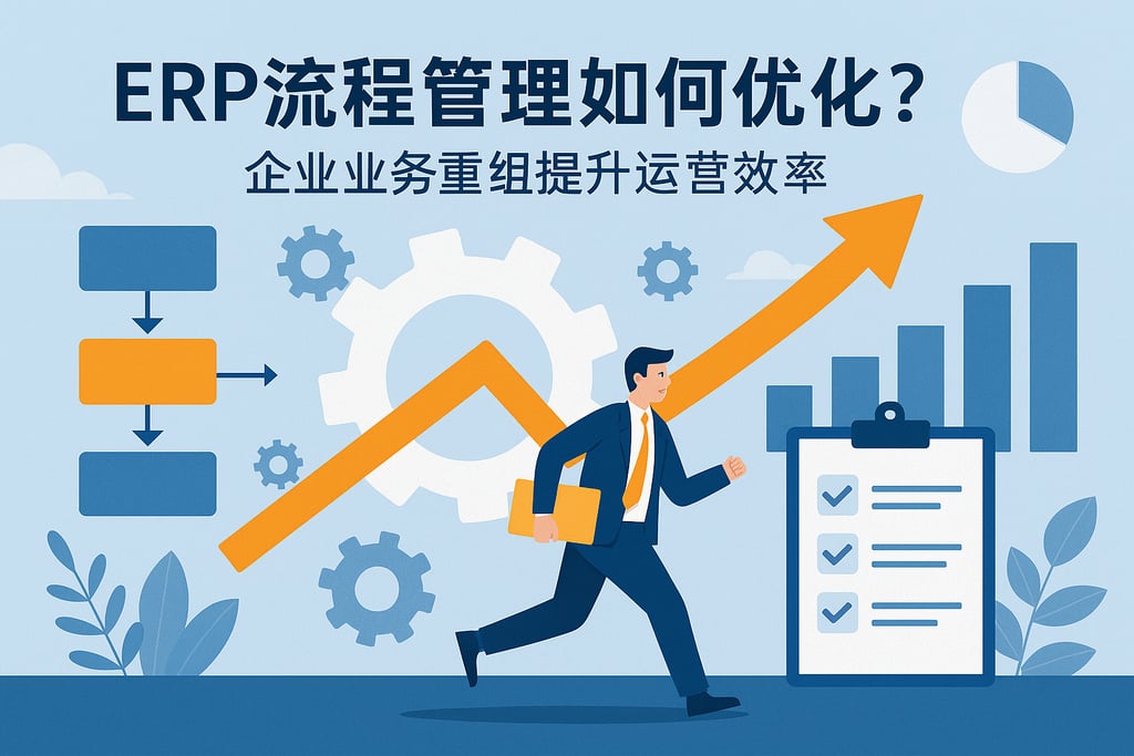 ERP流程管理如何优化？企业业务重组提升运营效率