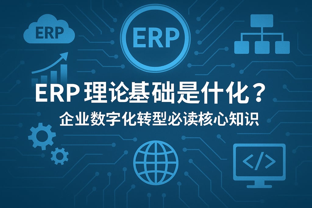 ERP理论基础是什么？企业数字化转型必读核心知识