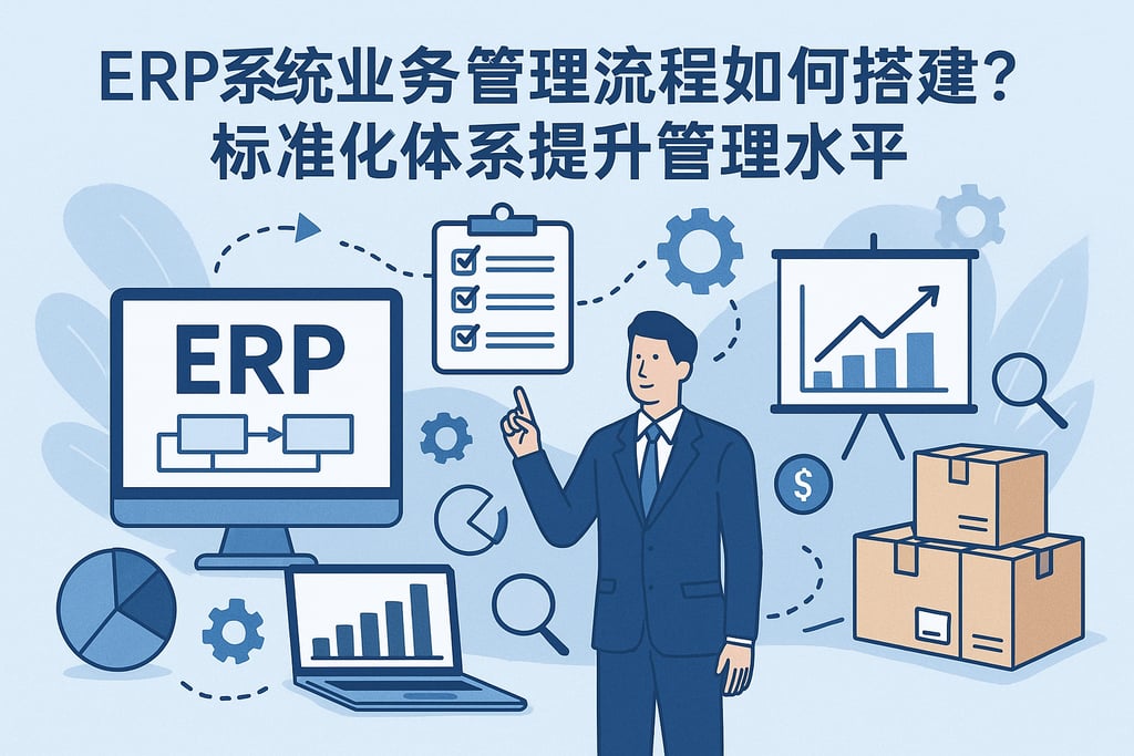 ERP系统业务管理流程如何搭建？标准化体系提升管理水平