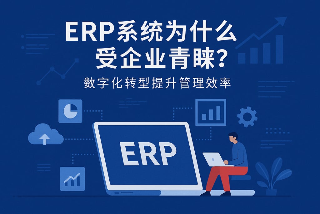 ERP系统为什么受企业青睐？数字化转型提升管理效率
