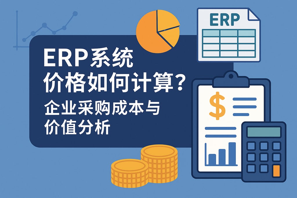ERP系统价格如何计算？企业采购成本与价值分析