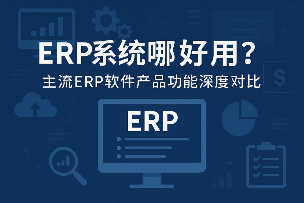 ERP系统哪个好用？主流ERP软件产品功能深度对比
