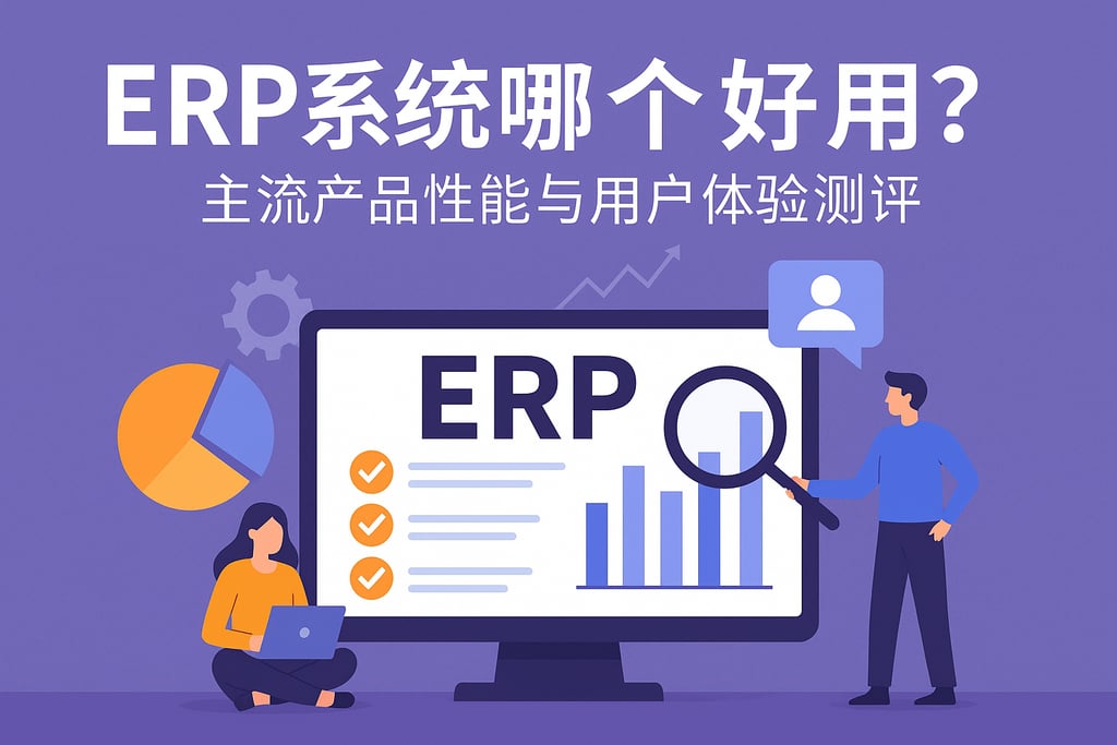 ERP系统哪个好用？主流产品性能与用户体验测评