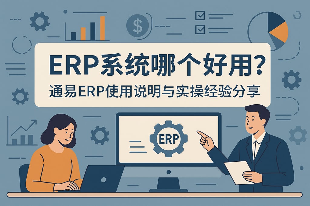 ERP系统哪个好用？通易ERP使用说明与实操经验分享