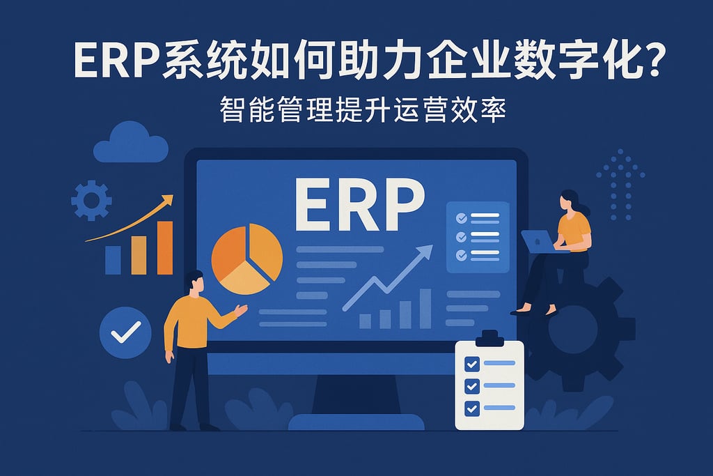 ERP系统如何助力企业数字化？智能管理提升运营效率