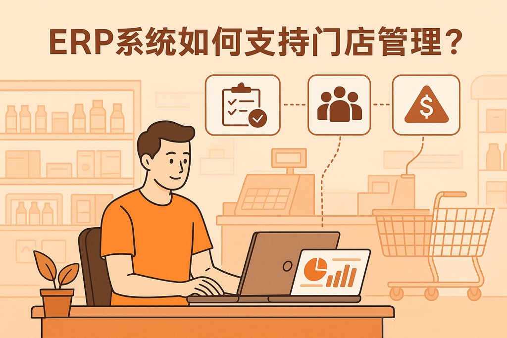 ERP系统如何支持门店管理？零售行业应用场景