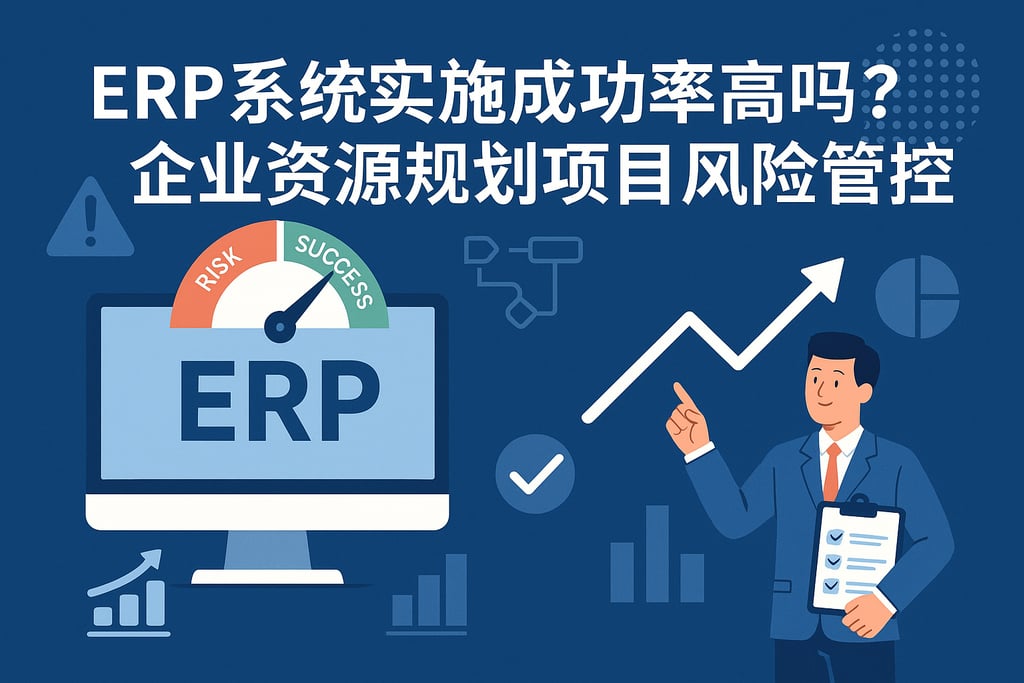 ERP系统实施成功率高吗？企业资源规划项目风险管控