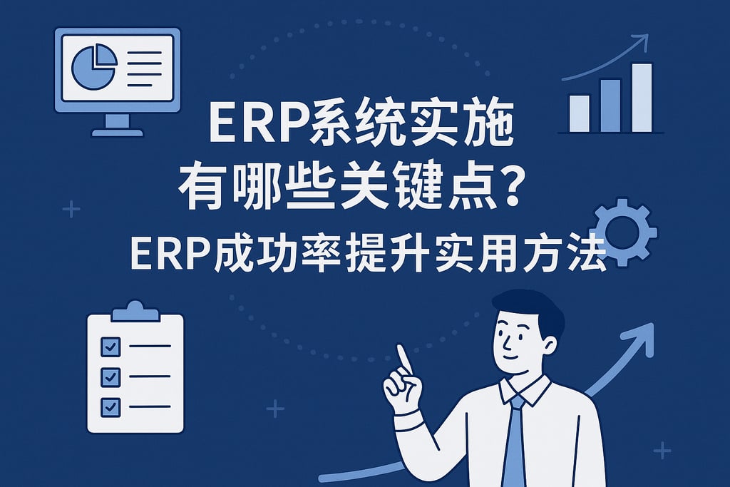 ERP系统实施有哪些关键点？ERP成功率提升实用方法