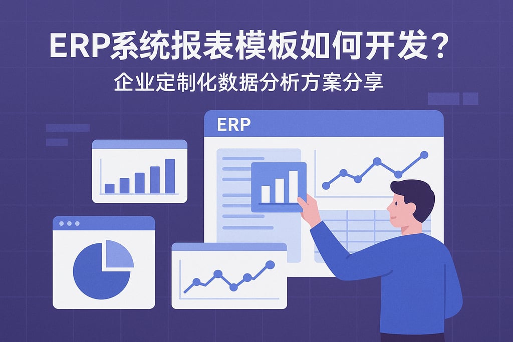 ERP系统报表模板如何开发？企业定制化数据分析方案分享