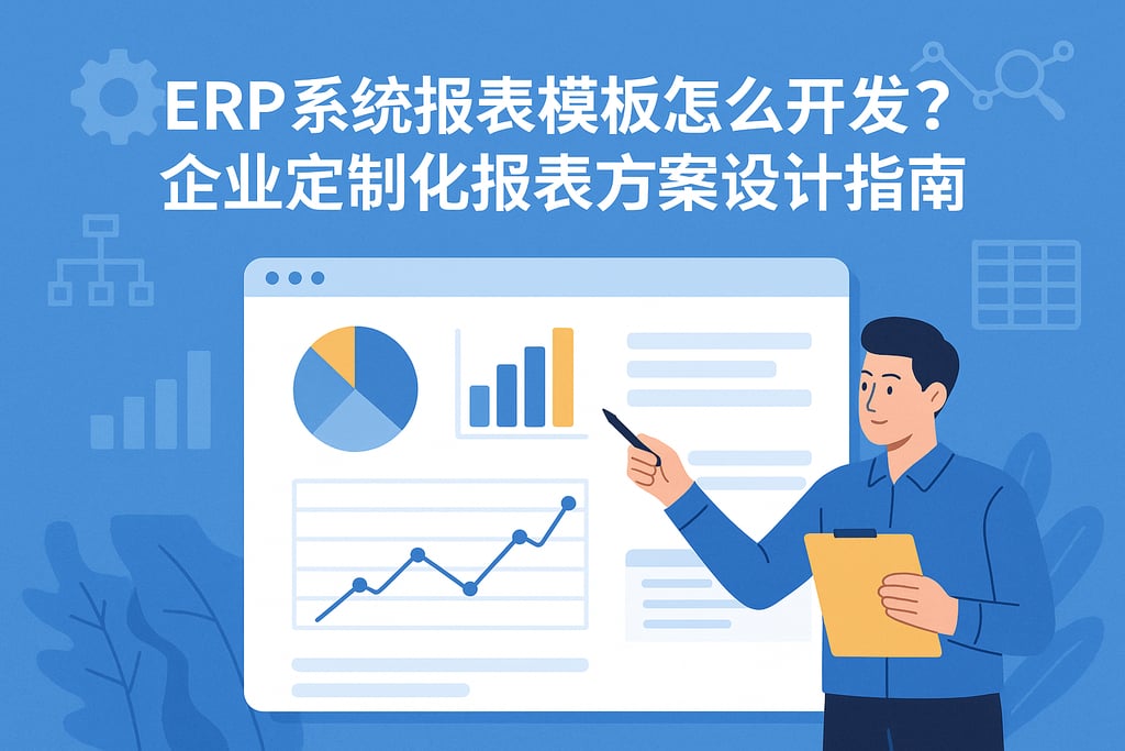 ERP系统报表模板怎么开发？企业定制化报表方案设计指南