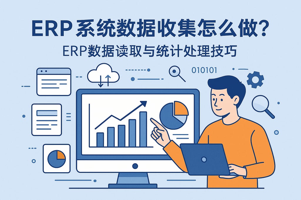 ERP系统数据收集怎么做？ERP数据读取与统计处理技巧