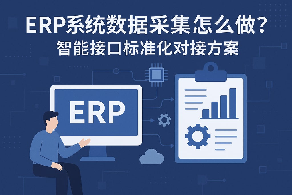 ERP系统数据采集怎么做？智能接口标准化对接方案