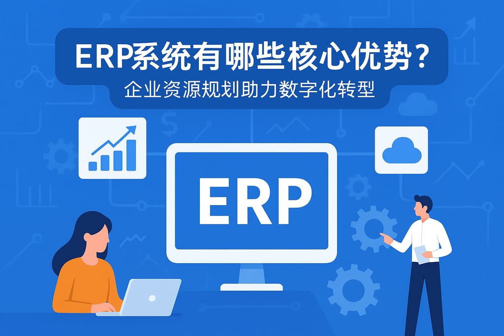 ERP系统有哪些核心优势？企业资源规划助力数字化转型