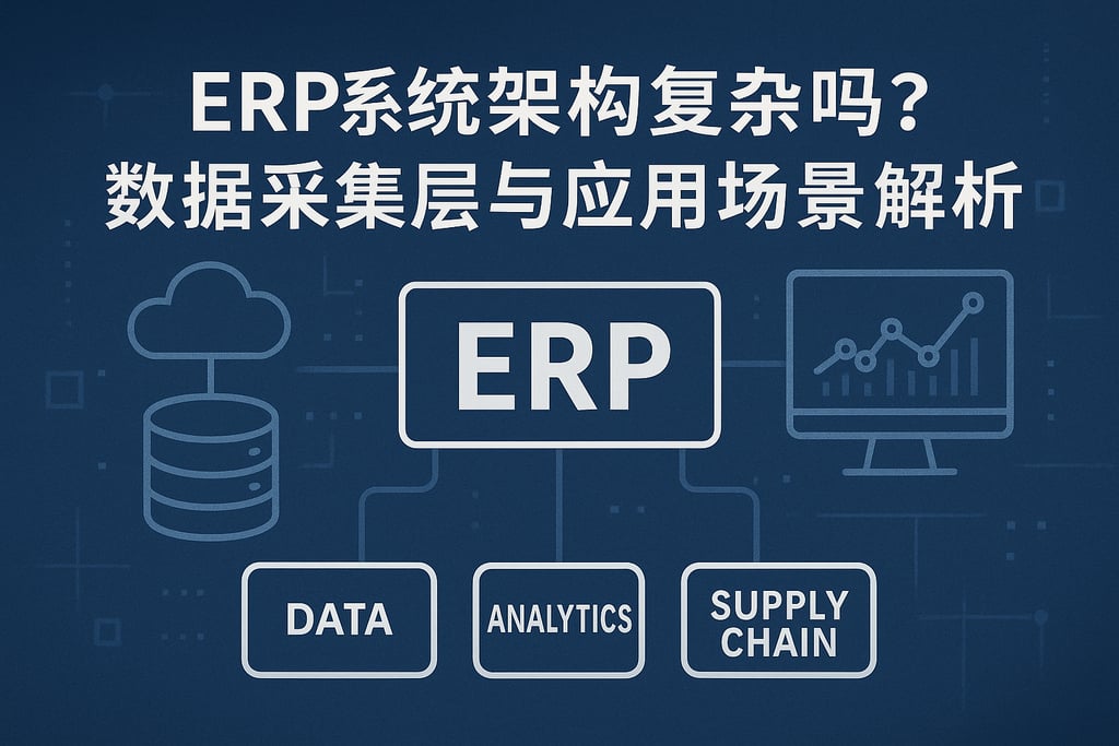 ERP系统架构复杂吗？数据采集层与应用场景解析