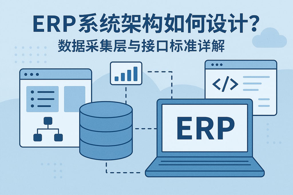 ERP系统架构如何设计？数据采集层与接口标准详解