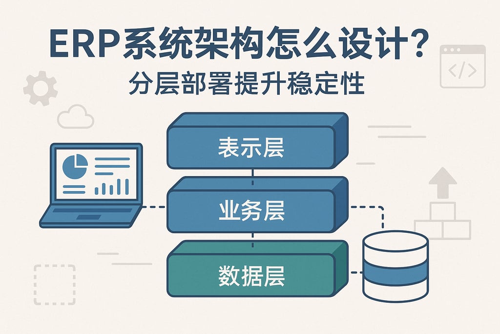 ERP系统架构怎么设计？分层部署提升稳定性