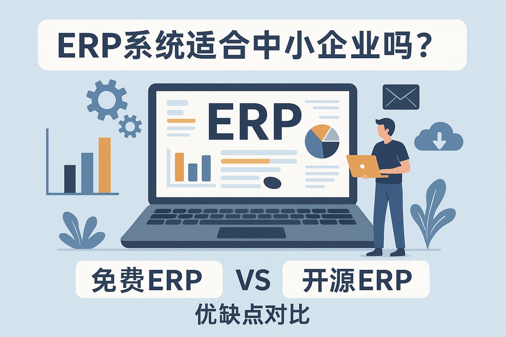 ERP系统适合中小企业吗？免费ERP与开源ERP优缺点对比