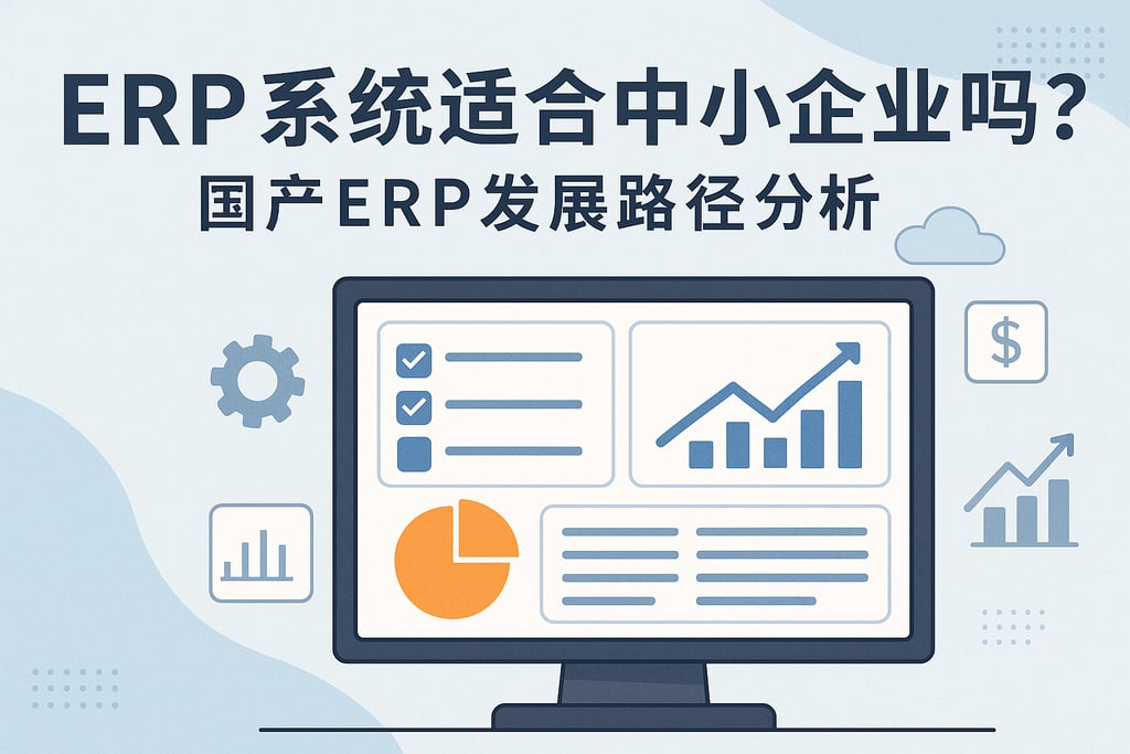 ERP系统适合中小企业吗？国产ERP发展路径分析