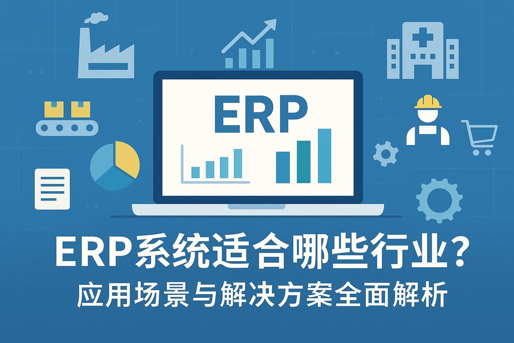 ERP系统适合哪些行业？应用场景与解决方案全面解析