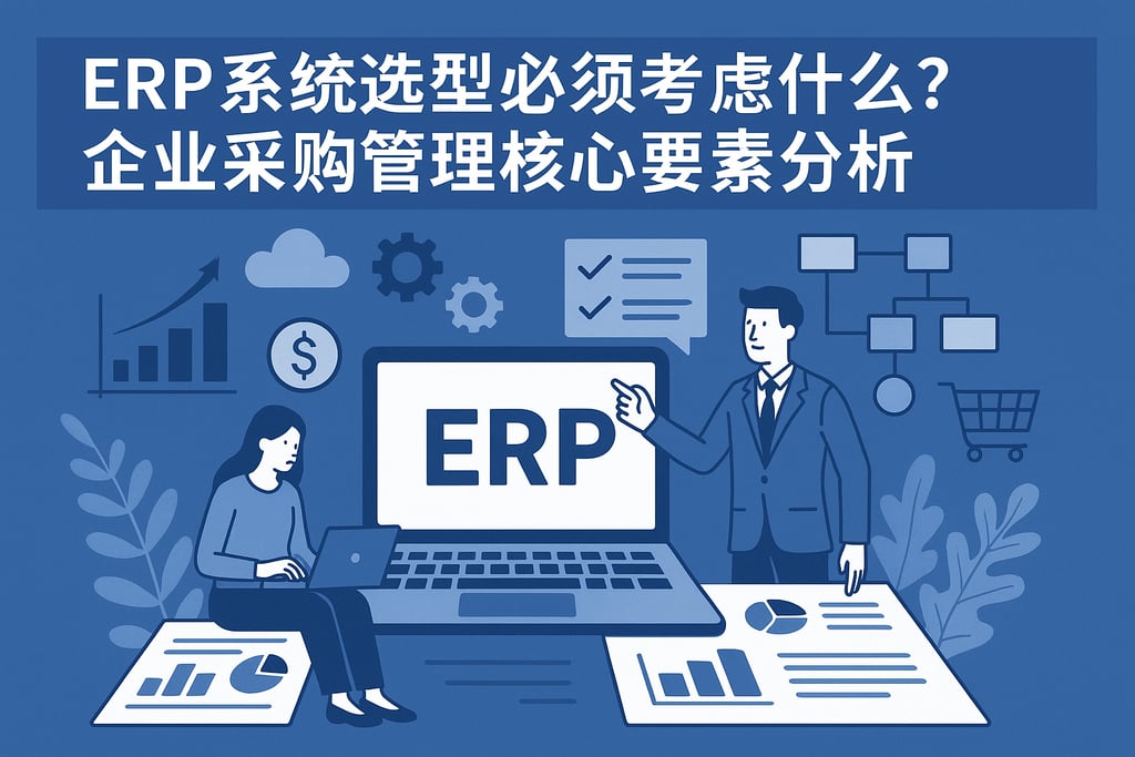 ERP系统选型必须考虑什么？企业采购管理核心要素分析