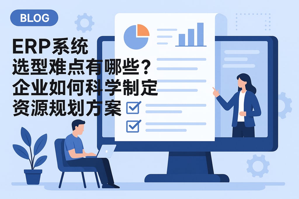 ERP系统选型难点有哪些？企业如何科学制定资源规划方案
