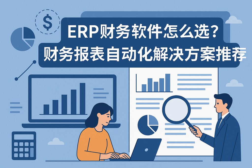 ERP财务软件怎么选？财务报表自动化解决方案推荐