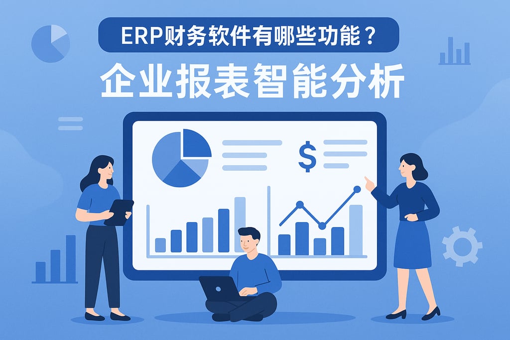 ERP财务软件有哪些功能？企业报表智能分析