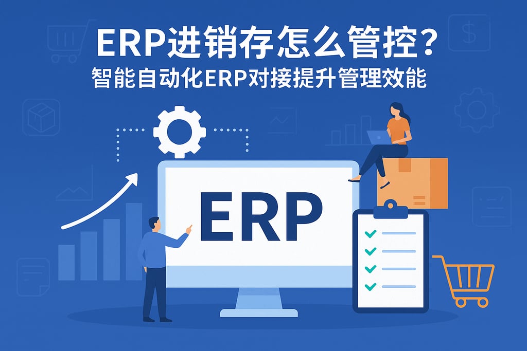 ERP进销存怎么管控？智能自动化ERP对接提升管理效能