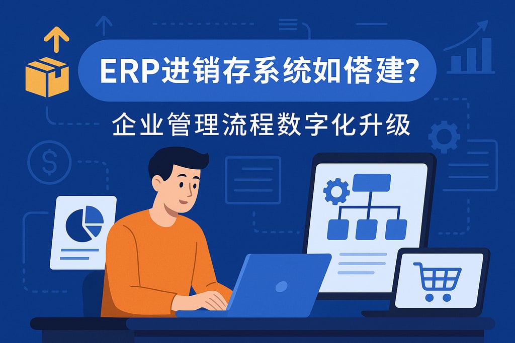 ERP进销存系统如何搭建？企业管理流程数字化升级