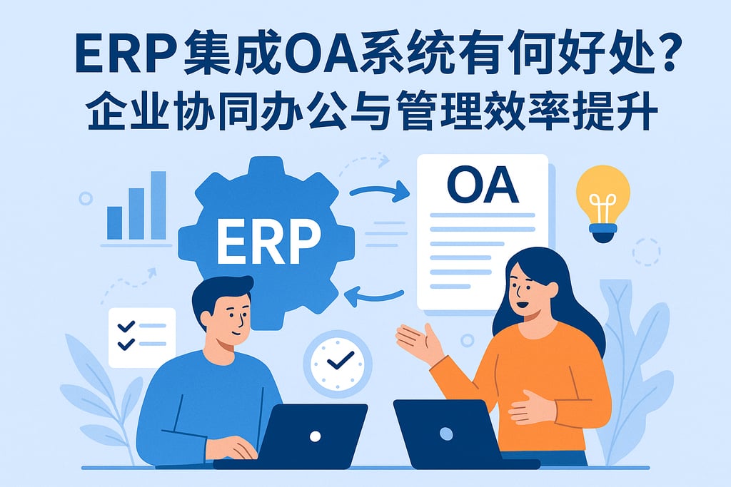 ERP集成OA系统有何好处？企业协同办公与管理效率提升