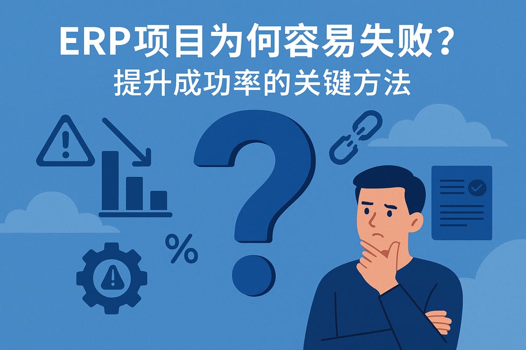 ERP项目为何容易失败？提升成功率的关键方法