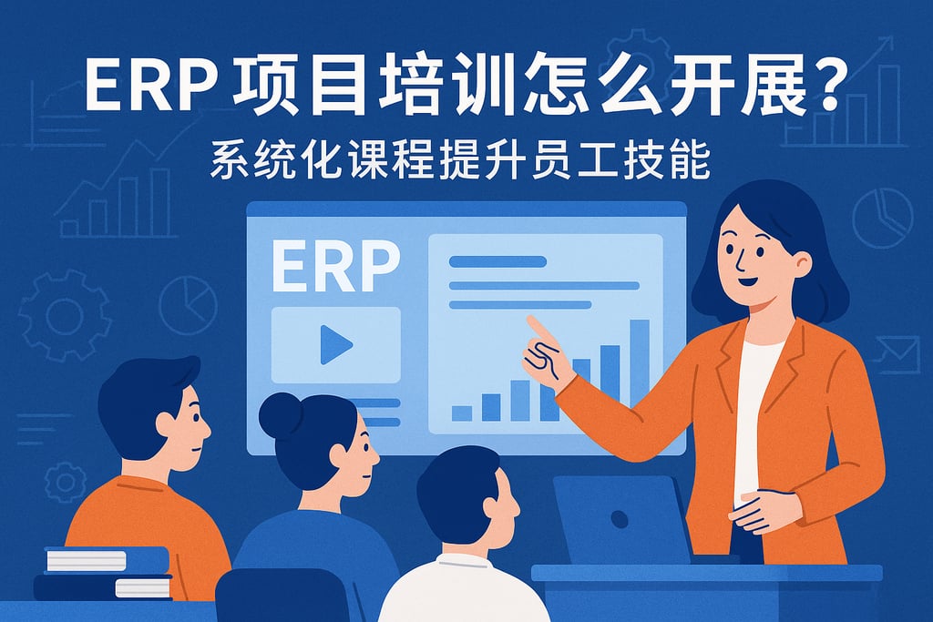 ERP项目培训怎么开展？系统化课程提升员工技能