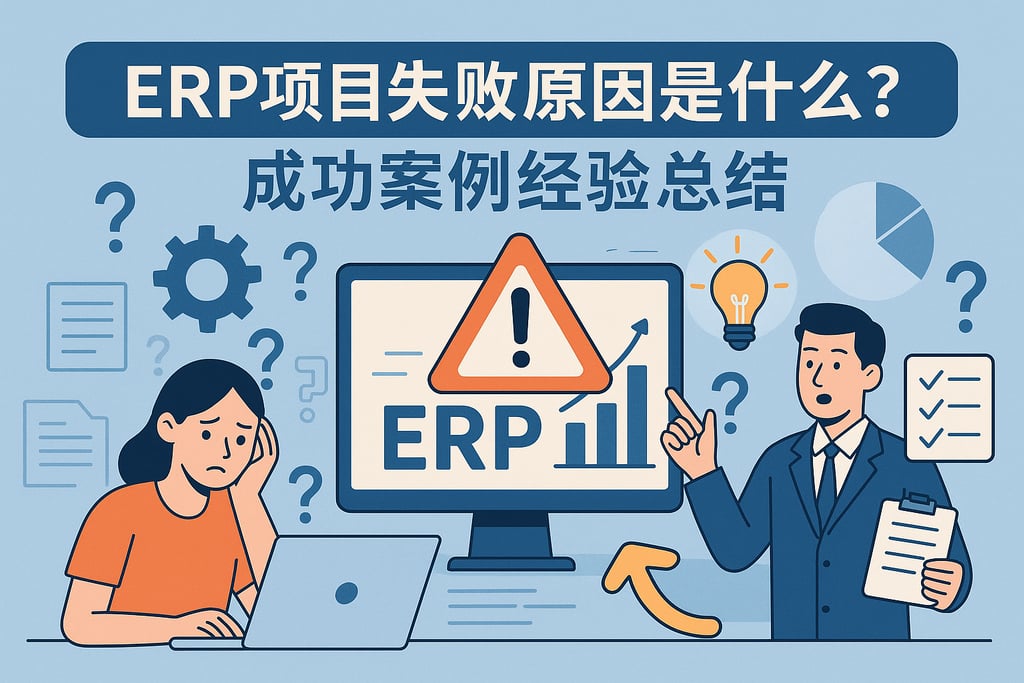 ERP项目失败原因是什么？成功案例经验总结