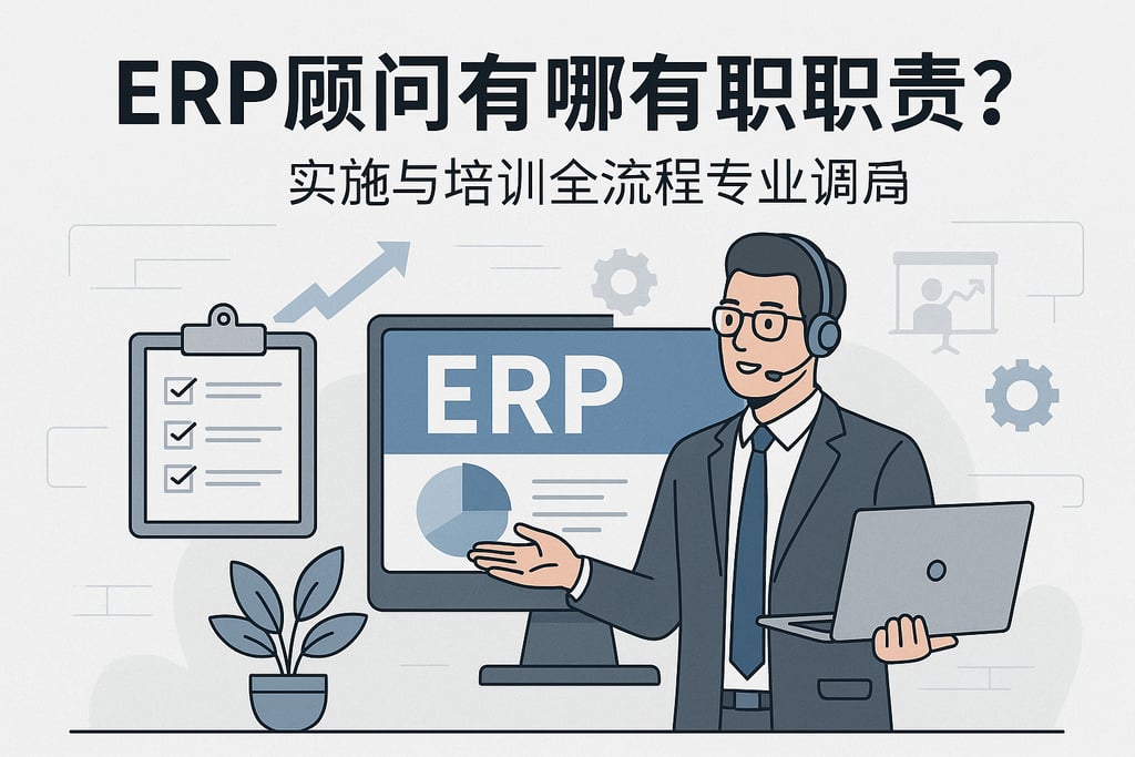 ERP顾问有哪些职责？实施与培训全流程专业指导