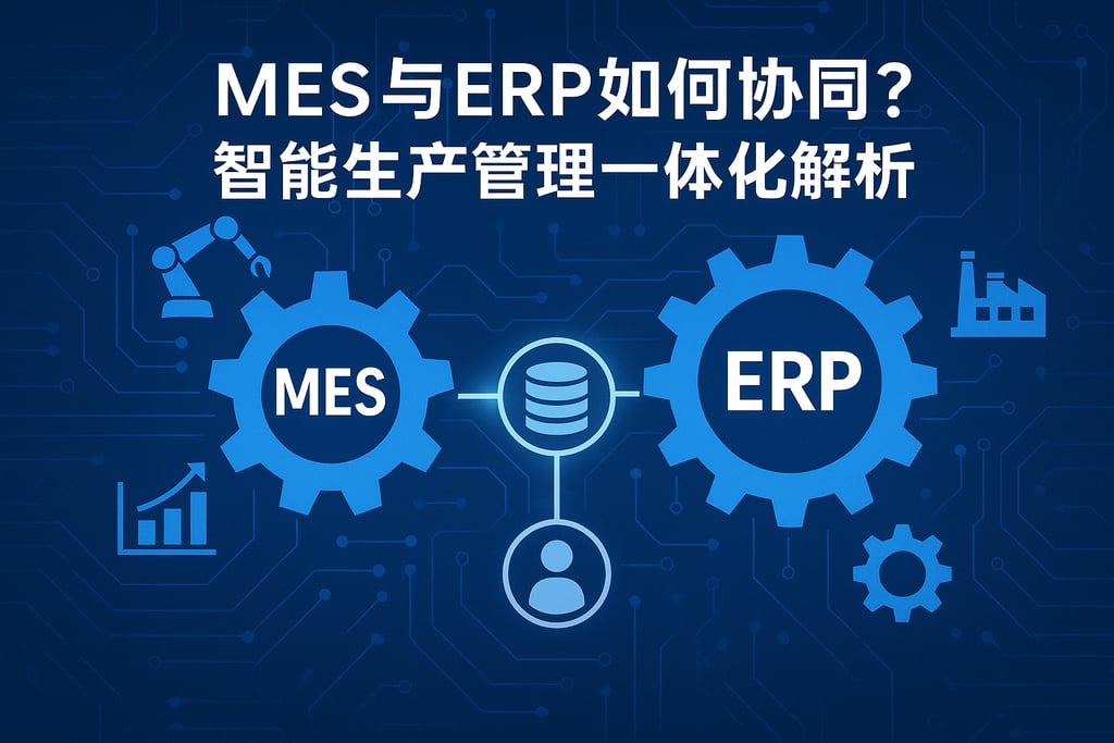 MES与ERP如何协同？智能生产管理一体化解析