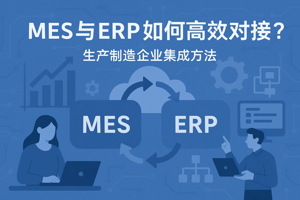 MES与ERP如何高效对接？生产制造企业集成方法